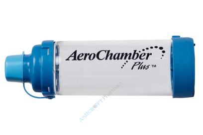 Aerochamber Plus Asthma Spacer Online - Ashcroft Pharmacy UK