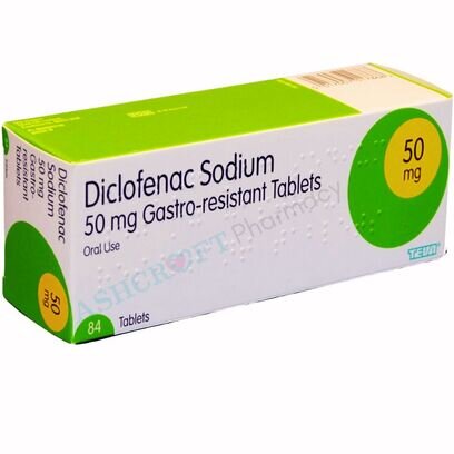 Buy Diclofenac Tablets online - Ashcroft Pharmacy UK