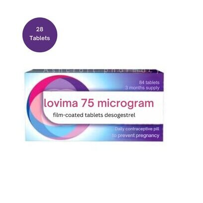 Lovima 75mcg Film-Coated Tablets 28s