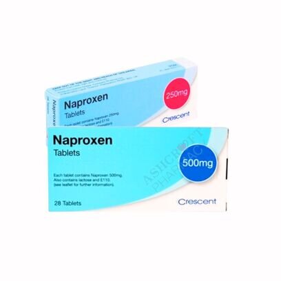 Buy Naproxen Tablets (250mg & 500mg) online - Ahcroft Pharmacy UK