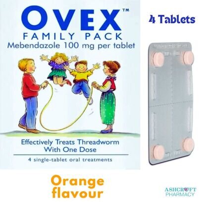 Ovex Tablets Family Pack - Threadworm Treatment